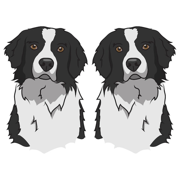Borador Dog Decal, Dog Lover Decor Vinyl Sticker